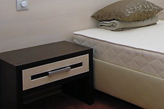 Прикроватная тумба с ящиком 52 см «Quadro»