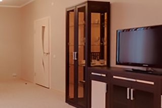 Шкаф витрина с полками «Quadro»