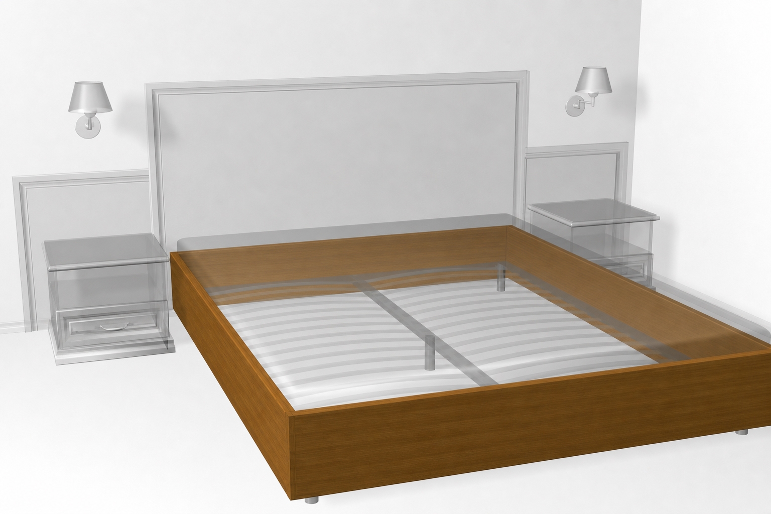 Схема размещения: 6005 Кровать Comfort Deco