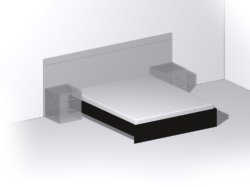 Схема размещения: 8006 Кровать Comfort Next