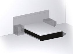 Схема размещения: 8005 Кровать Comfort Next