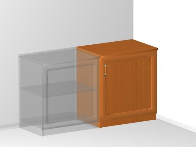 Схема размещения: Тумба (полка,дверь)