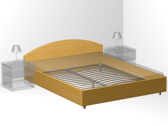 Схема размещения: 4015 Кровать Comfort Standart